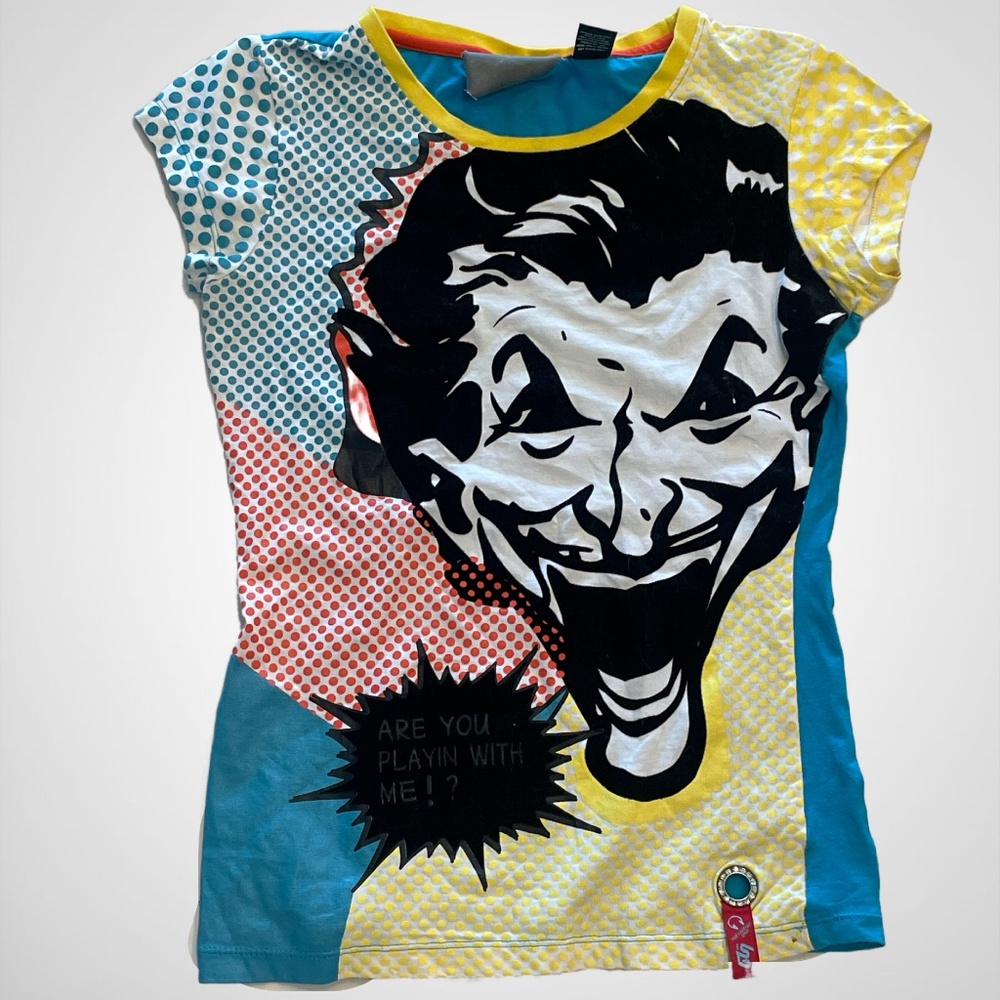 LOT 29 vintage joker graphic color way tee
